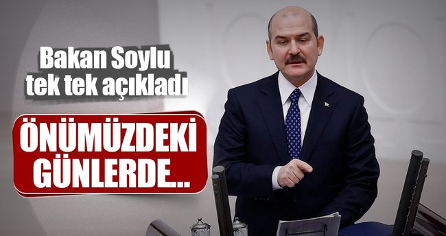 İçişleri Bakanı Süleyman Soylu'dan flaş 'terörle mücadele' açıklaması