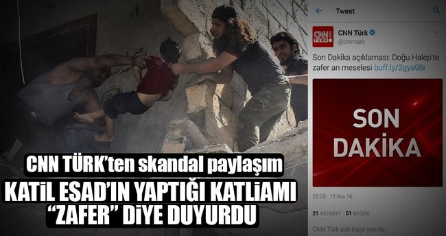CNN TÜRK'ten skandal paylaşım