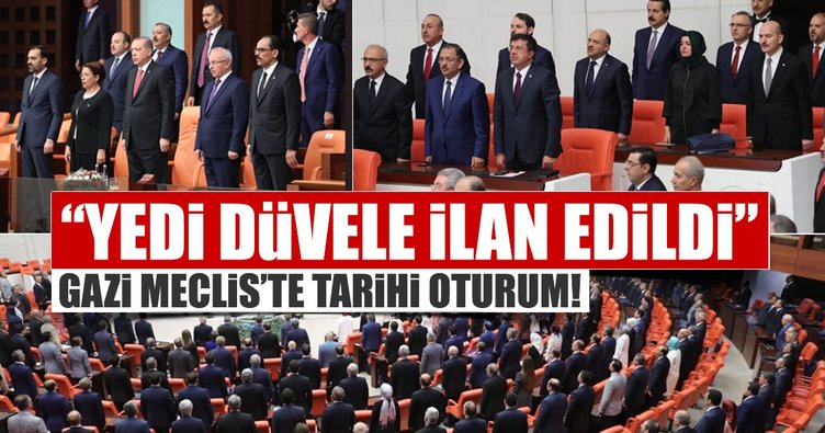 TBMM Genel Kurulu özel gündemle toplandı