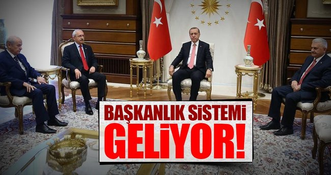 Başkanlık sistemi seneye geliyor