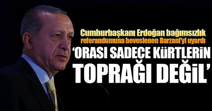 Türkmen de Arap da o topraklarda var