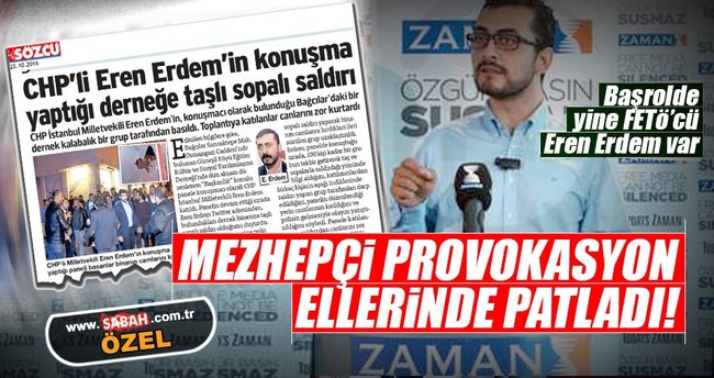 Mezhepçi provokasyon ellerinde patladı!