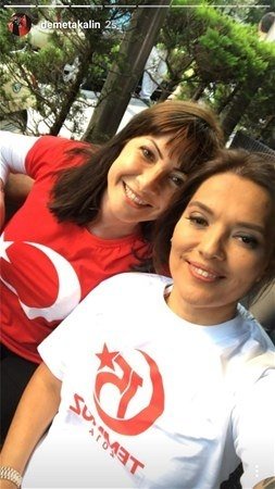 Ünlüler 15 Temmuz Şehitler Köprüsü'ne akın etti