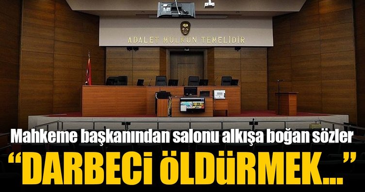 'Darbeci öldürmek polis için şereftir'