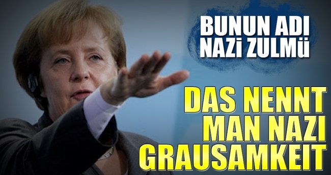 Bunun adı Nazi zulmü