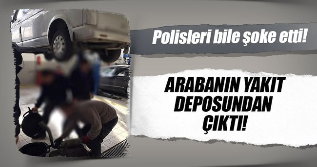 SON DAKİKA: Minibüsün yakıt deposundan çıkanlar şoke etti