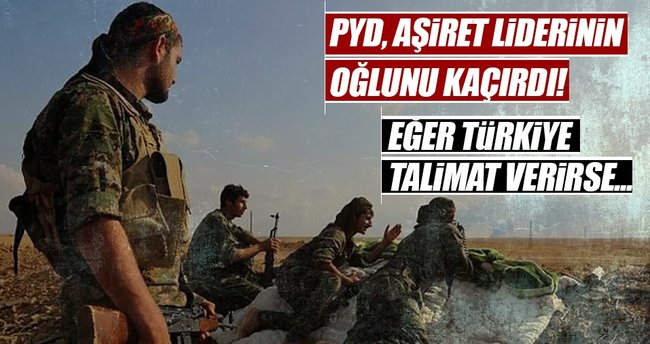 Terör örgütü aşiret liderinin oğlunu kaçırdı