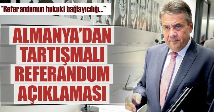 Almanya'dan IKBY'deki referanduma ilişkin açıklama