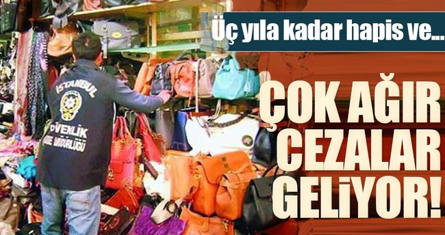 İzinsiz marka kullanana hapis ve para cezası geliyor!