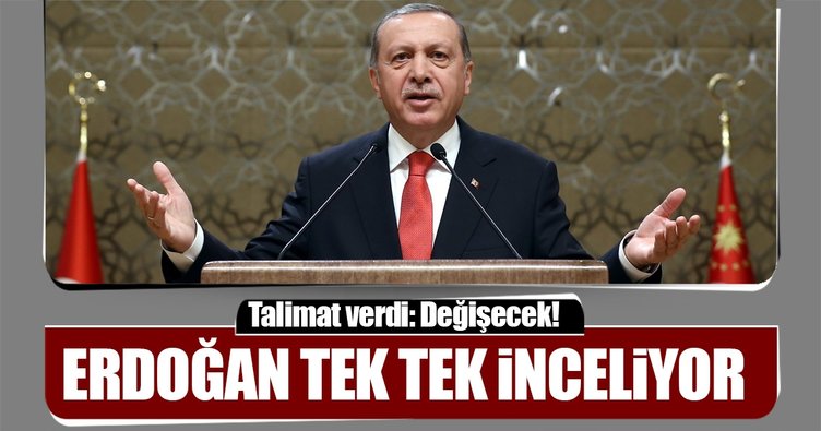 Erdoğan talimat verdi: Teşkilat değişecek