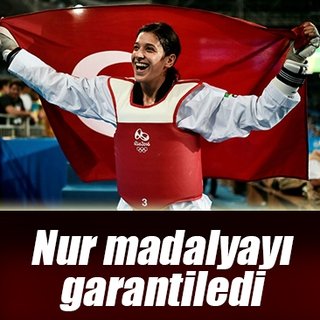 Nur Tatar madalyayı garantiledi