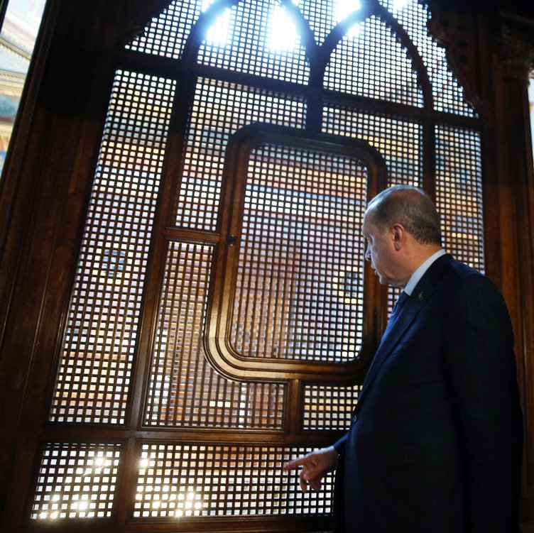 Cumhurbaşkanı Erdoğan Yıldız Hamidiye Camisi'ni açtı