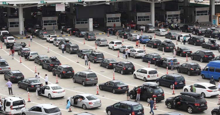Gurbetçilerin memleket yolculuğu