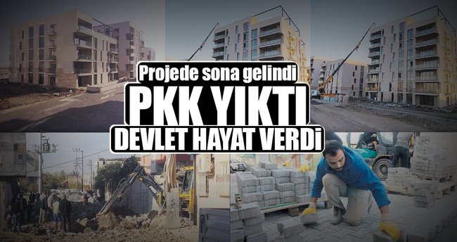 PKK’dan arındırılan bölgeler hayat buldu