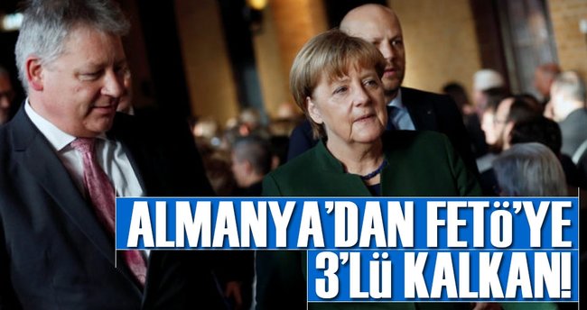 Almanya’dan FETÖ’ye 3’lü kalkan!