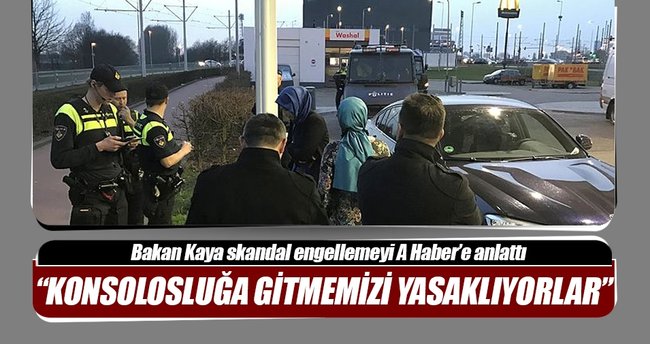 Bakan Kaya yaşananları A Haber'de anlattı