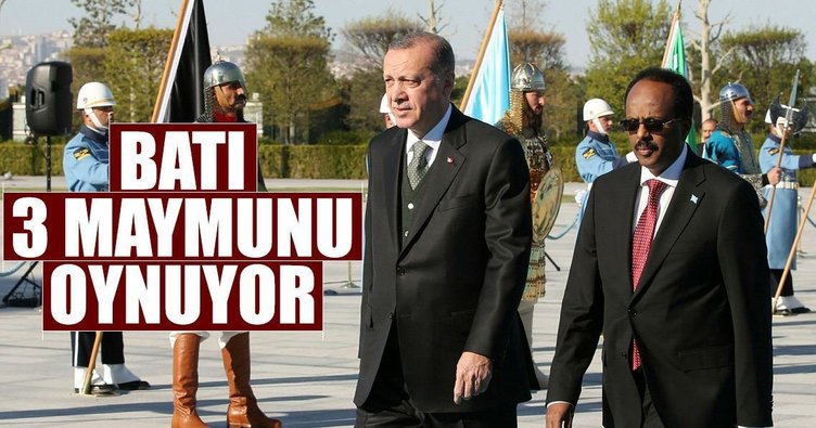 Batı trajediler karşısında 3 maymunu oynuyor