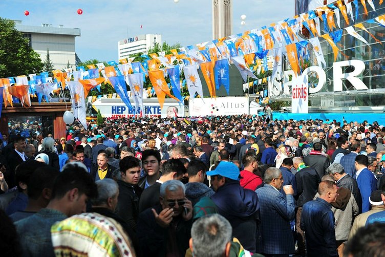 İşte tarihi kongreden görüntüler!