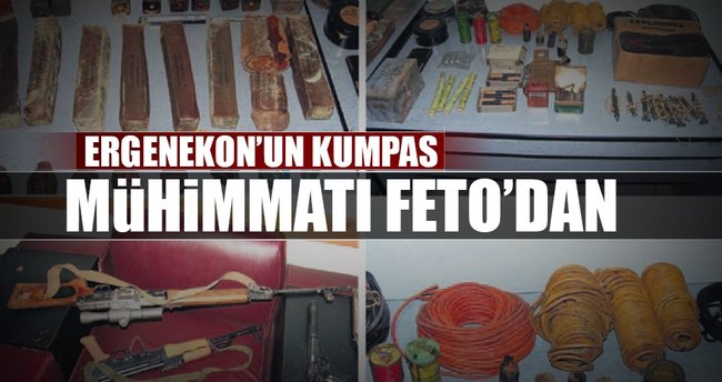 Ergenekon’un kumpas mühimmatı Feto’dan