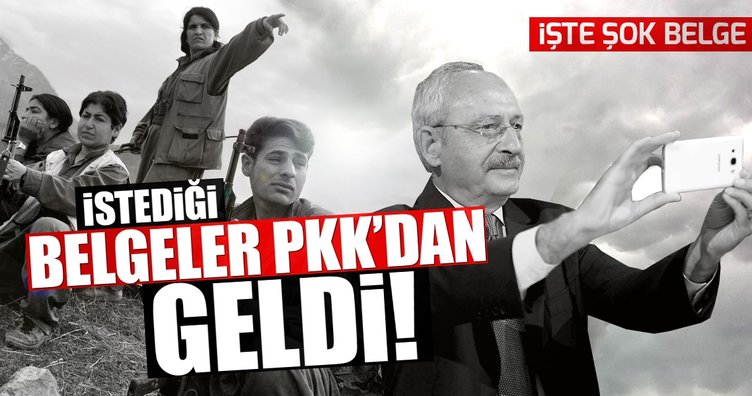 Kılıçdaroğlu ve Tanrıkulu'nun istediği şok belgeler PKK'dan geldi!