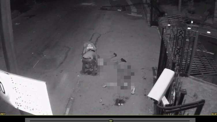 Şehit vatandaşların cenazelerini kaldırıma bıraktılar