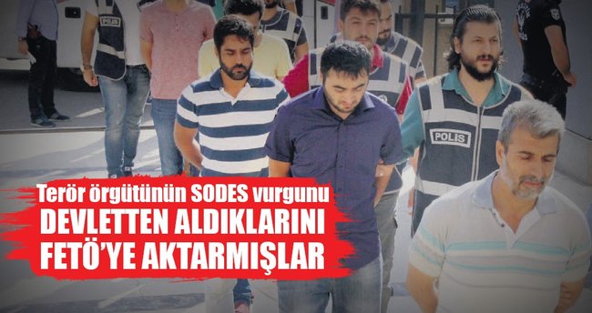 SODES parasını FETÖ’ye vermişler