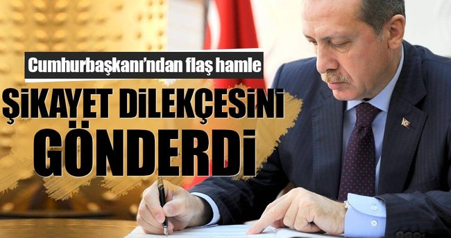Erdoğan, FETÖ'nün suikast timinden şikayetçi oldu