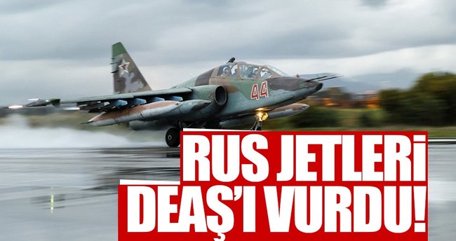 Son dakika haberi: Rus jetleri El Bab'da DEAŞ'ı vurdu