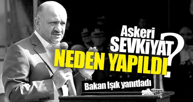Milli Savunma Bakanı Işık'tan AHaber'e flaş açıklamalar