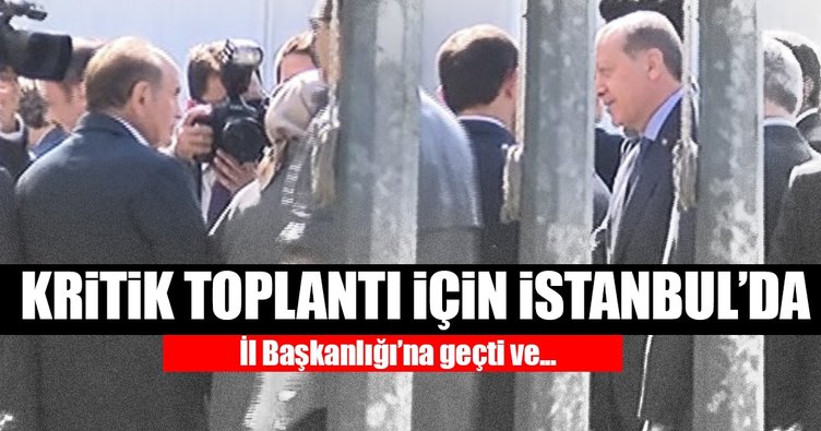 Cumhurbaşkanı AK Parti İstanbul binasında