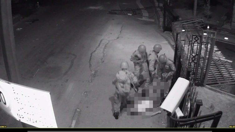 Şehit vatandaşların cenazelerini kaldırıma bıraktılar