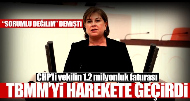 CHP’li vekilin 1.2 milyonluk fatura sonrası TBMM harekete geçti