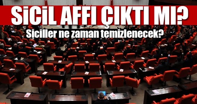 Kara Listeye Girenlere Af Ne Zaman Gelecek Sicil Affi Ciktimi Iste Detaylar Ekonomi Haberleri