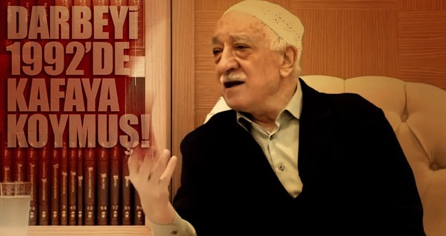 Darbeyi 1992’de kafaya koymuş