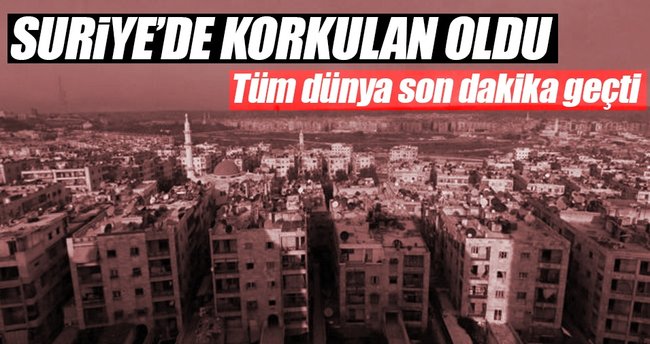 Ateşkes sonrası Halep'te ilk hava saldırıları