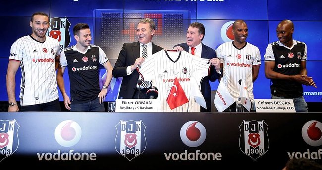 Beşiktaş, Vodafone’la olan anlaşmasını uzattı