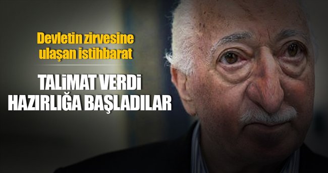 Teröristbaşı Gülen'in verdiği talimat ortaya çıktı