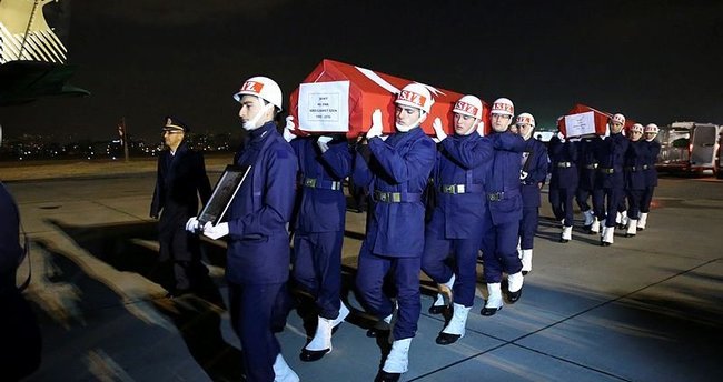 Şehitler Kayseri’den memleketlerine uğurlanıyor