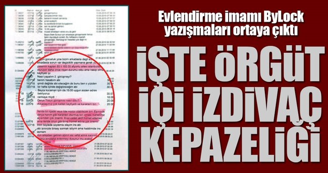 İşte örgüt içi izdivaç kepazeliği