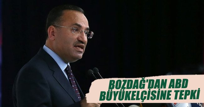 Bozdağ'dan ABD büyükelçisine tepki