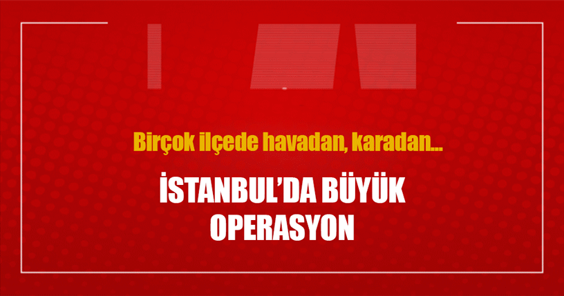İstanbul'da uyuşturucu operasyonu