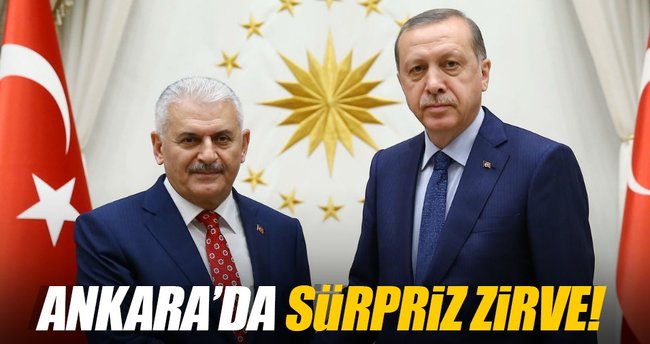 Erdoğan ve Yıldırım bu akşam görüşecek