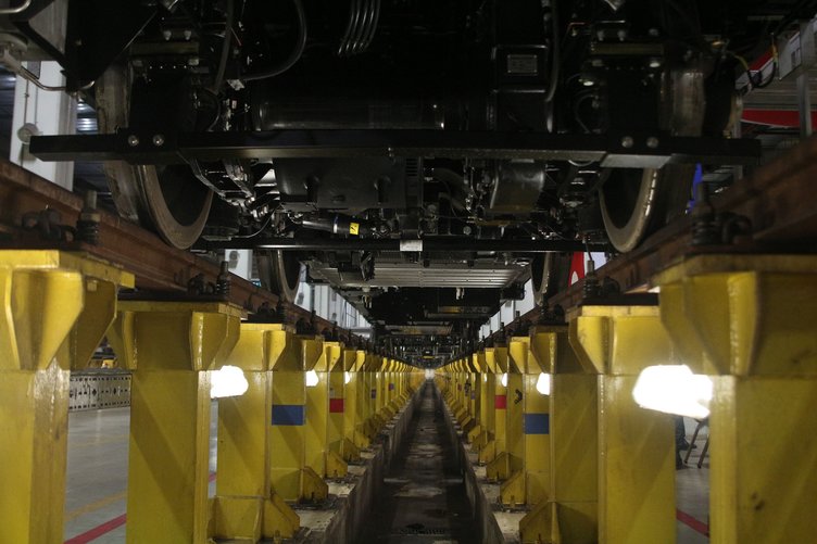 Hacıosman-Yenikapı metrosunda sürücüsüz araçlar raylarda