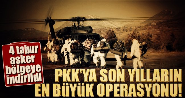 Diyarbakır'da PKK'ya büyük operasyon!