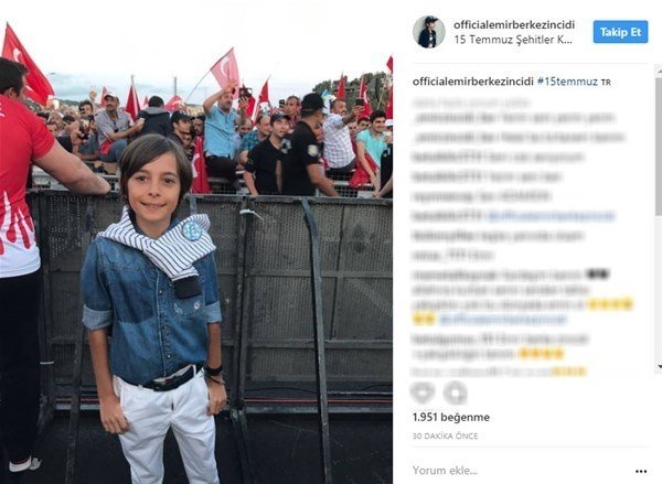 Ünlüler 15 Temmuz Şehitler Köprüsü'ne akın etti