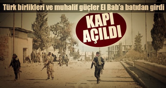 Kapı açıldı