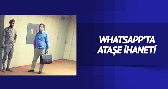 WhatsApp’ta ataşe ihaneti