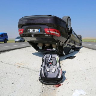 Karaman'da trafik kazası: 1 ölü, 4 yaralı