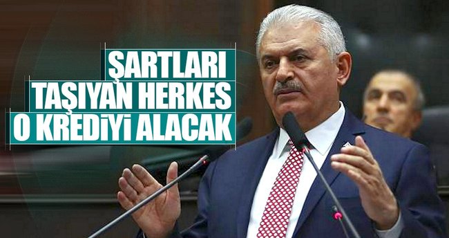 Başbakan Binali Yıldırım'dan son dakika 'kredi' ve 'sicil affı' müjdesi