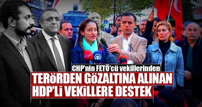 CHP'nin FETÖ'cü vekillerinden HDP'ye destek